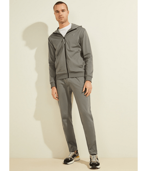 Casaca Guess Teddy Full Zip Hoodie G9N0 Gris