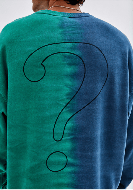 Sweater Guess Go Batman Mystery Crewneck F7T8 Multicolor