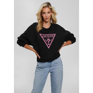 Sweater Guess Roxi Sweatshirt Jblk Negro