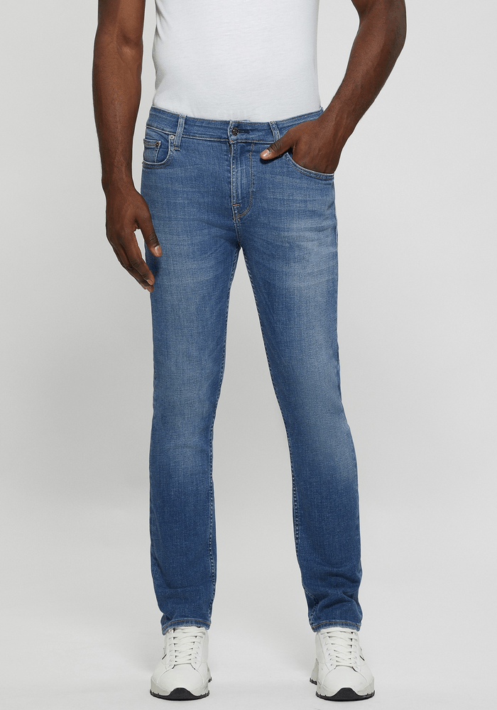 JEANS GUESS Slim Straight BSCO AZUL